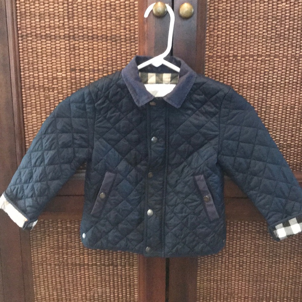 Burberry Diamond quilted jacket